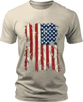 4th of July Flag T-Shirt Independence Day Patriotic Shirt Funny Shirt Short Sleeve Tshirt Independence Day Swim