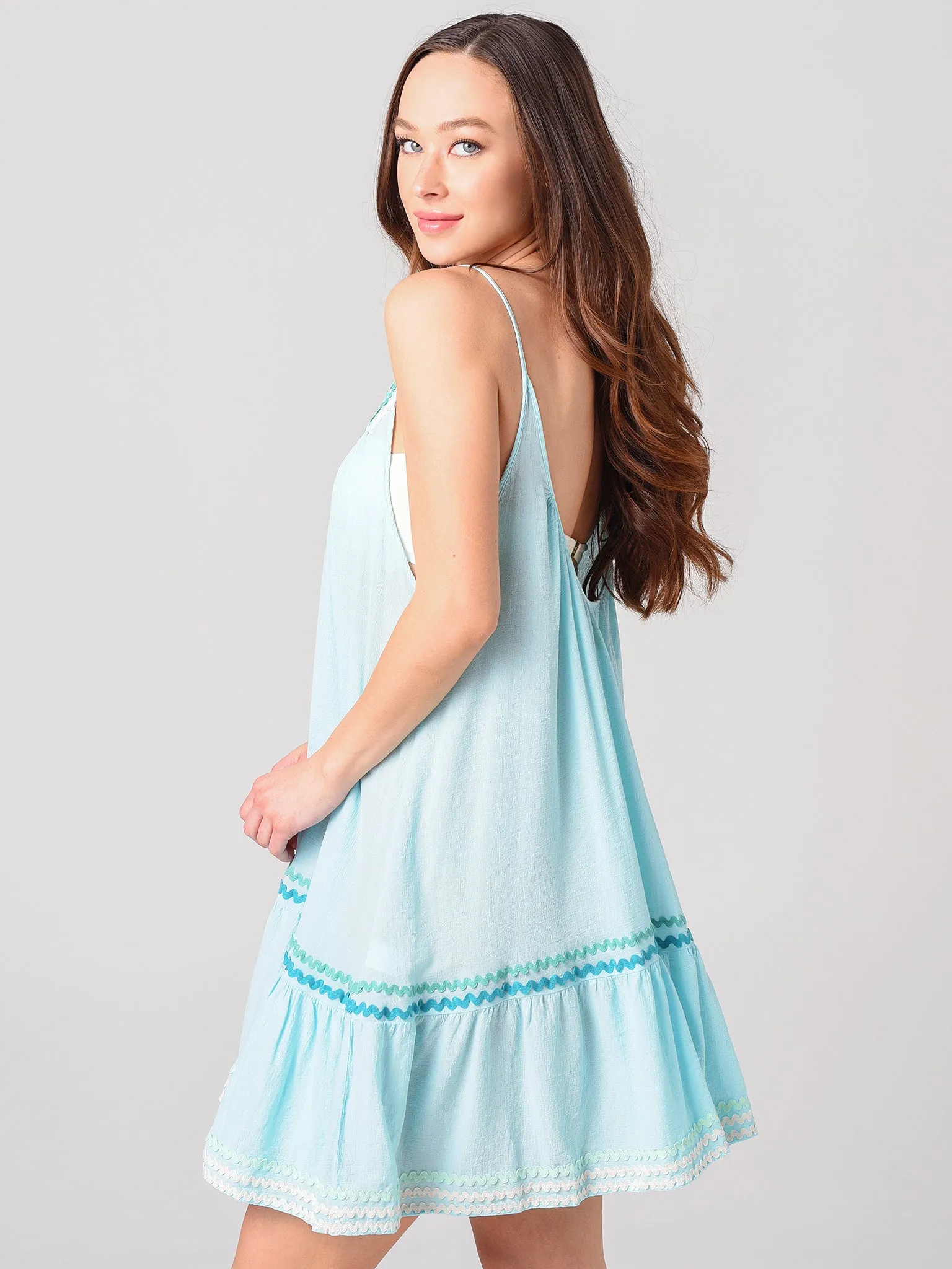 9 Seed Women's St. Tropez With Ric-Rac Cover-Up Dress
