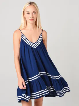 9 Seed Women's St. Tropez With Ric-Rac Cover-Up Dress