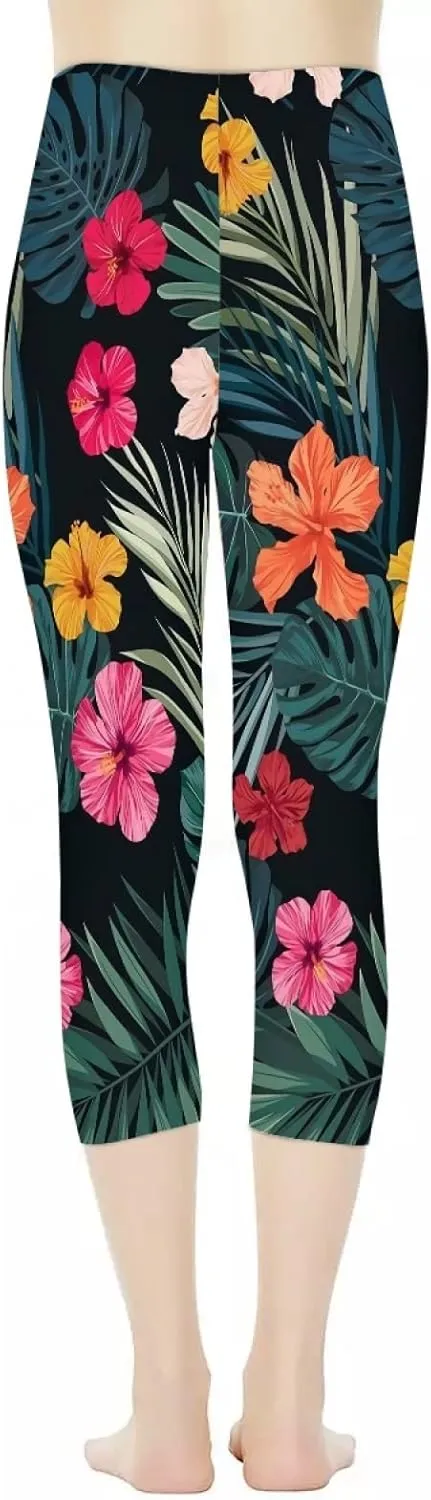 AFPANQZ Leggings for Women High Waist Work Out Yoga Pants Tight Mid Length Seamless Legging Butt Lift XS-3X Sports Wear