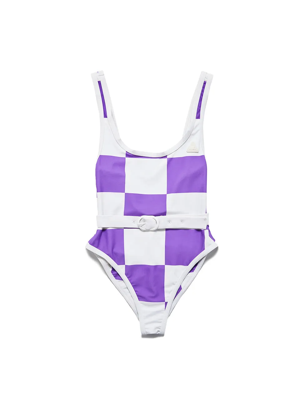 Big Check One Piece Swimsuit