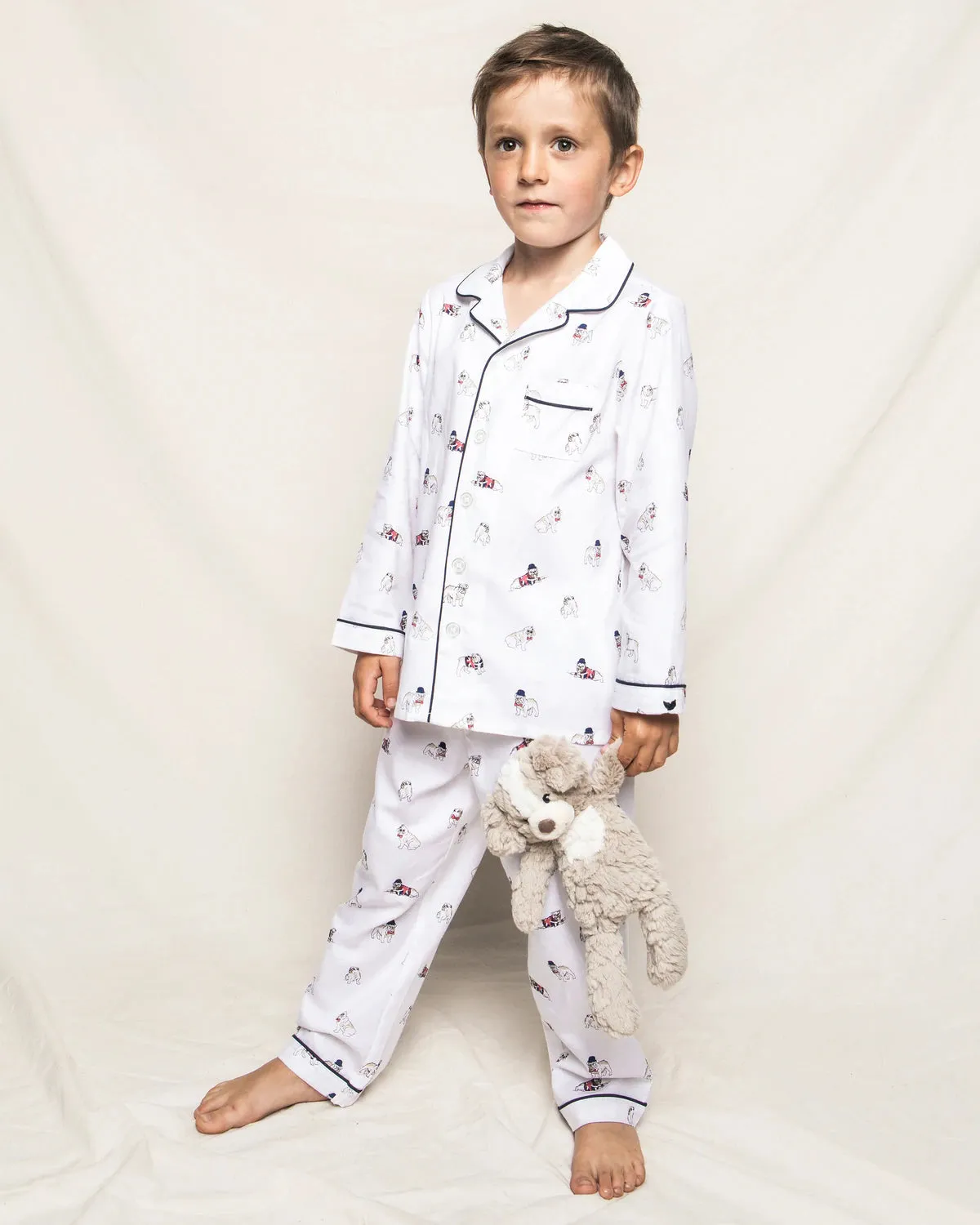 Bulldog Pajama Set