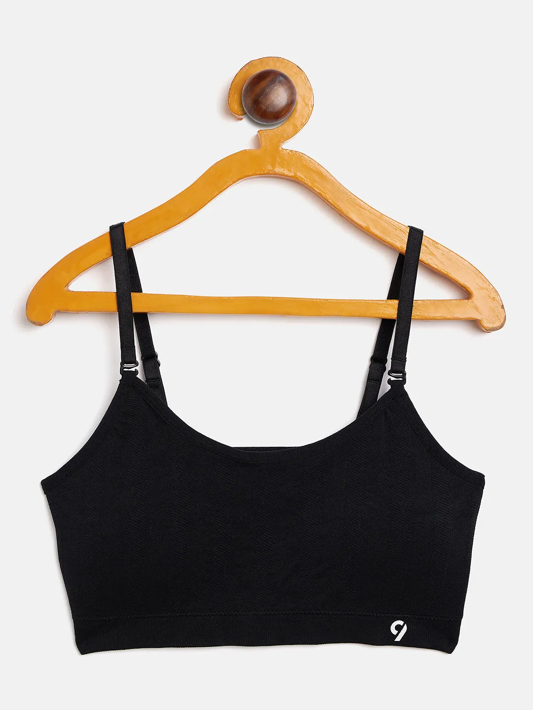 C9 Airwear seamless Full Coverage Padded Teen Rib Co-Ord Bra - Wine