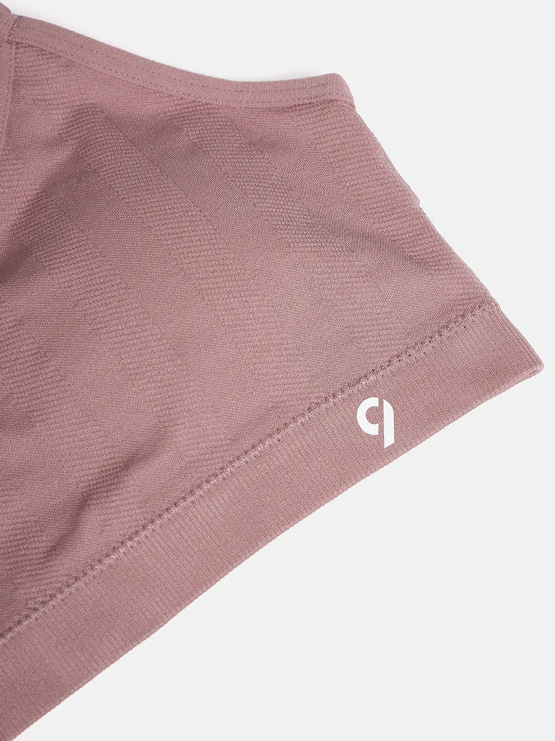 C9 Airwear seamless Full Coverage Padded Teen Rib Co-Ord Bra - Wine