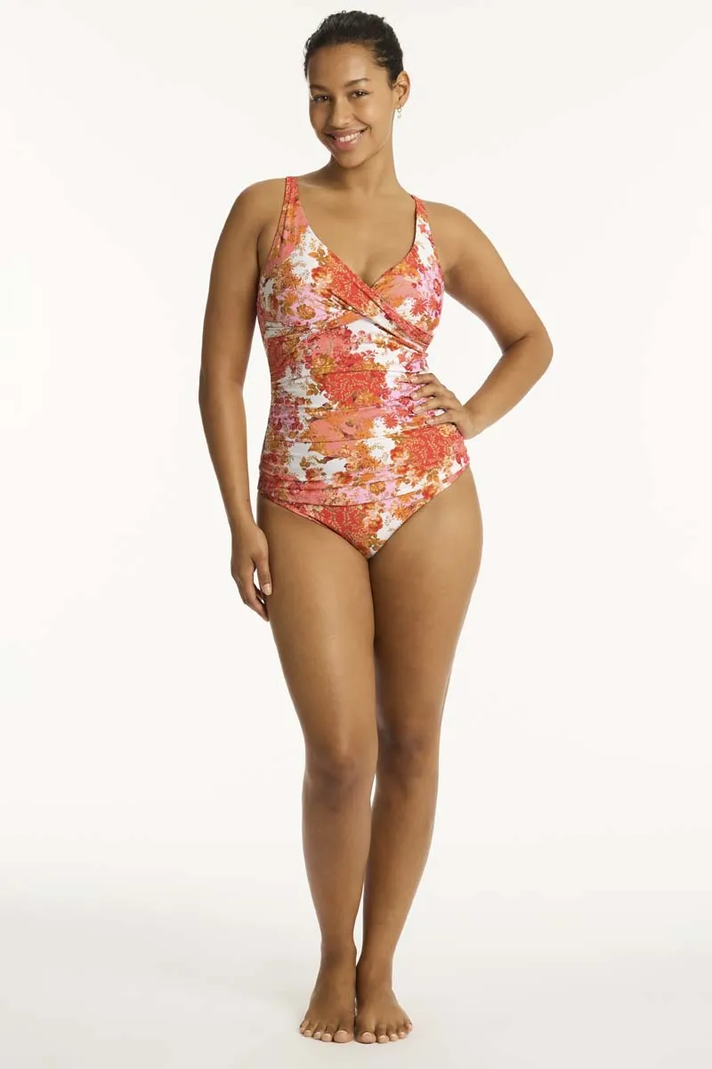 Daisyfield Cross Front Tankini