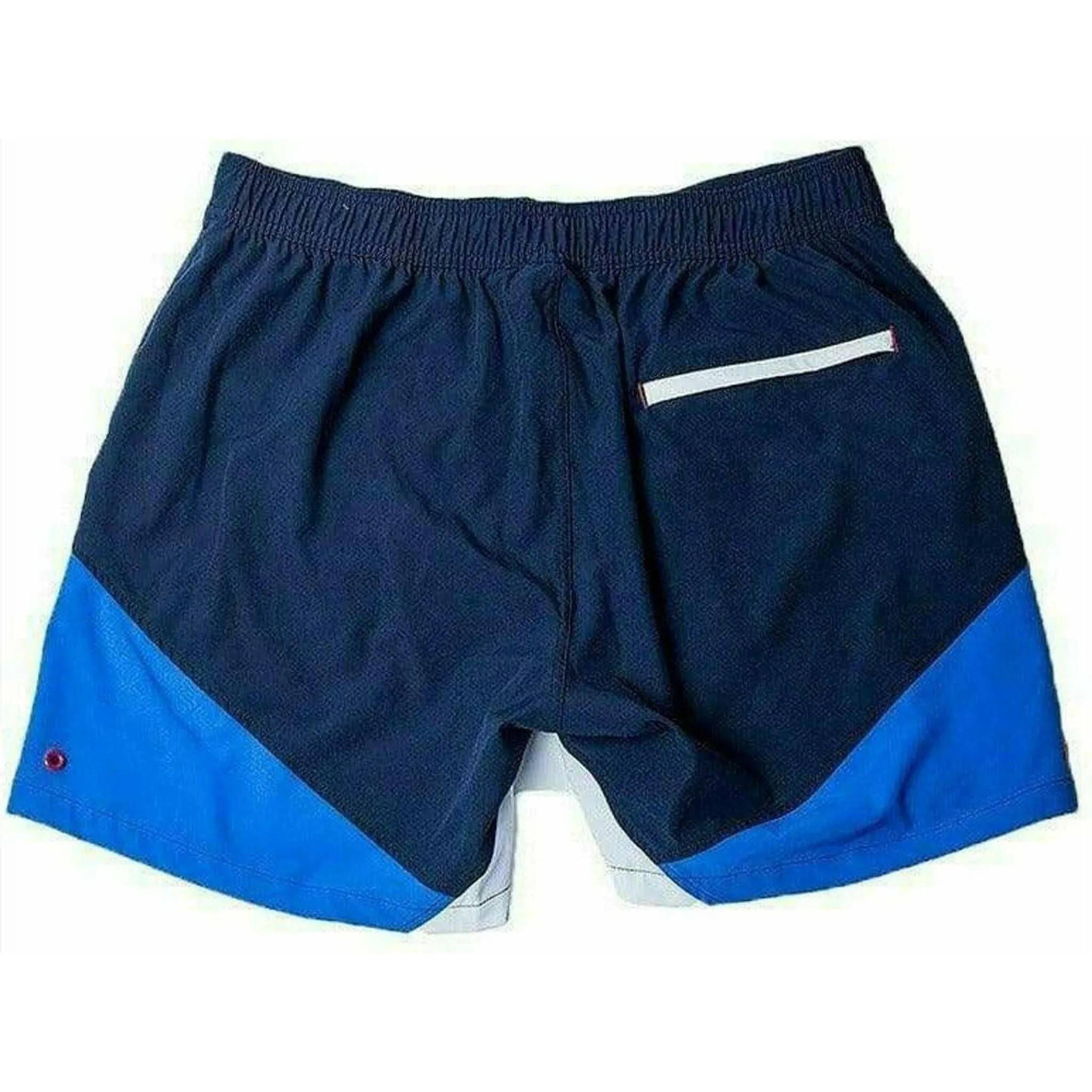 Eco-Friendly Quick Dry UV Protection Red Beach Shorts "Butterfly"