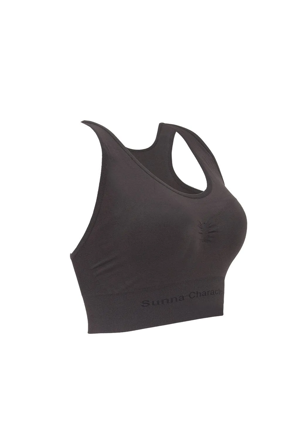 Fast Drying Sports Bra with Bamboo Charcoal - Cross Back 3292
