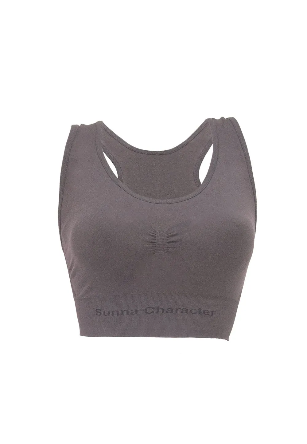 Fast Drying Sports Bra with Bamboo Charcoal - Cross Back 3292