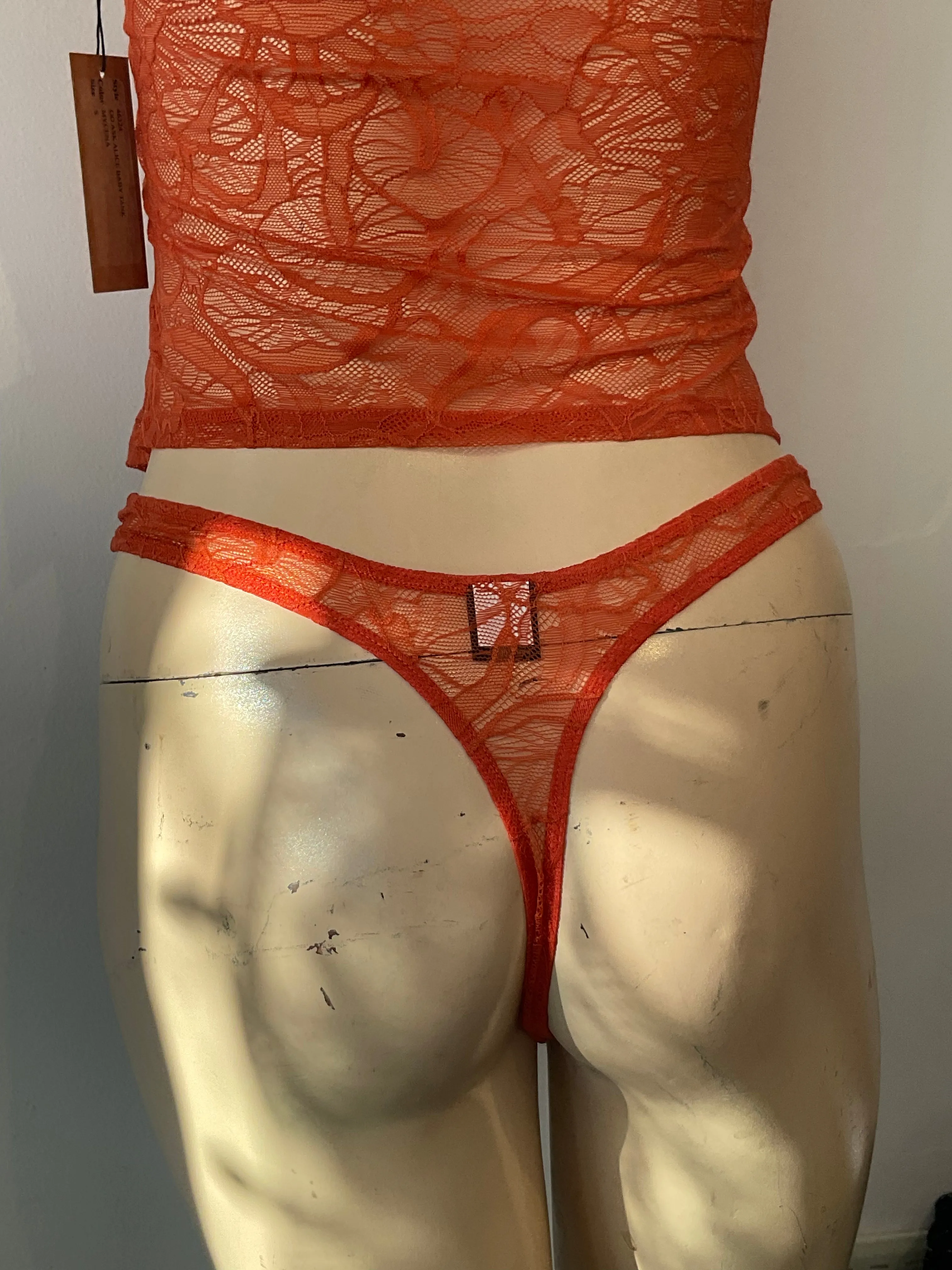 Go Ask Alice Vintage Thong BY Only Hearts in Juniper & Mycena - S-L