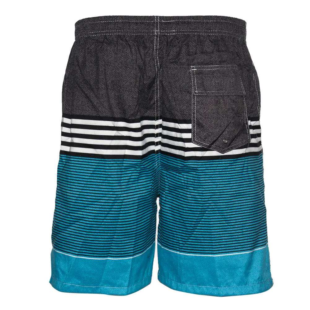 LeeHanTon Mens Swim Trunks Dry Fit Elastic Waist Drawstring Suit Beach Shorts
