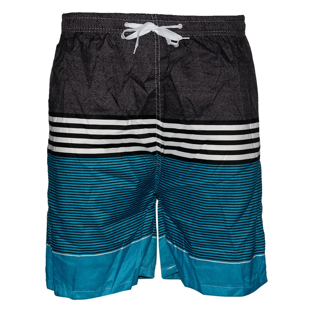 LeeHanTon Mens Swim Trunks Dry Fit Elastic Waist Drawstring Suit Beach Shorts