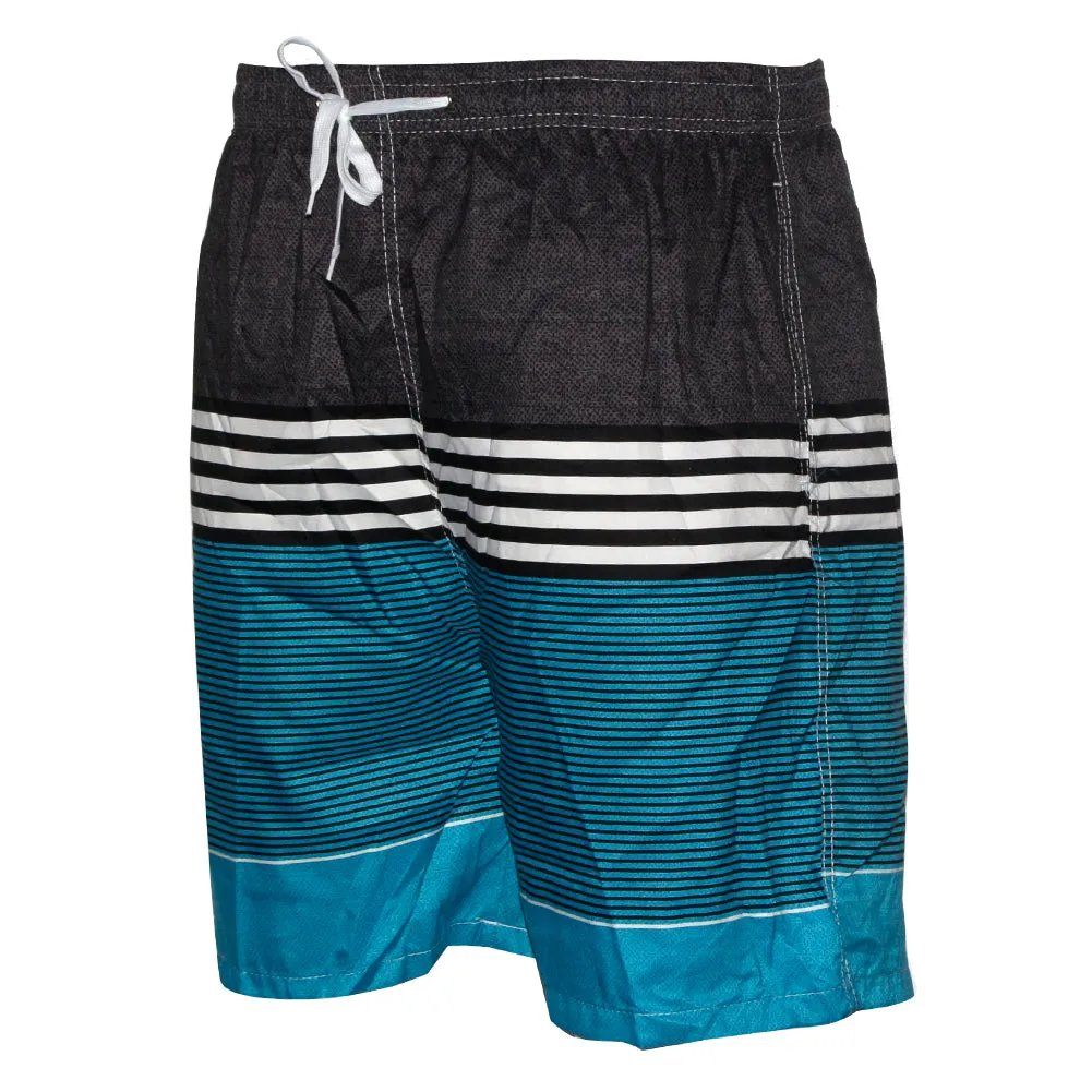 LeeHanTon Mens Swim Trunks Dry Fit Elastic Waist Drawstring Suit Beach Shorts