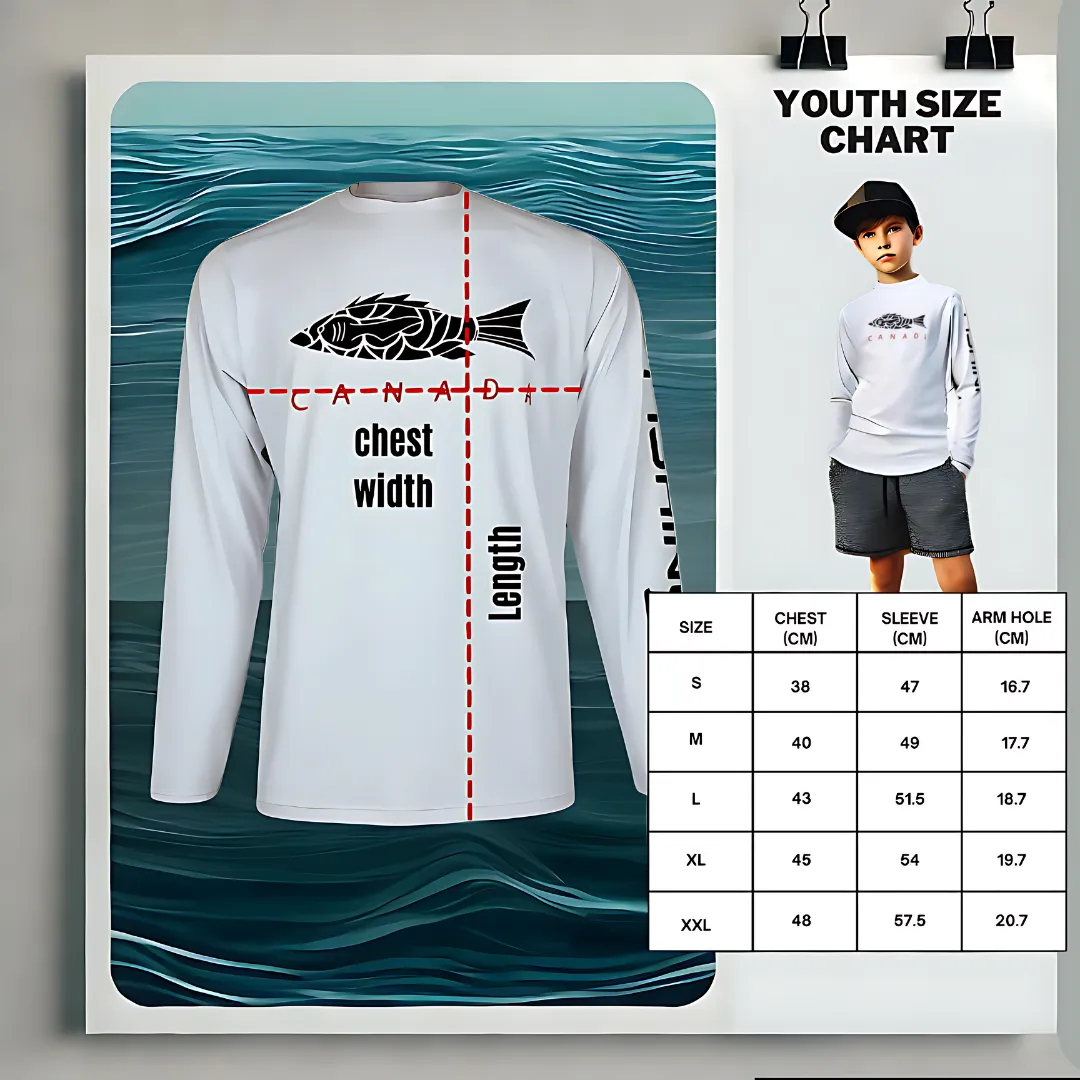 Norte Youth Unisex UPF 50 Rash Guard – UV Protection in Vibrant Blue for Active Kids