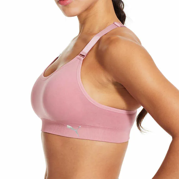 PUMA Women Sports Bra, 3-Pack
