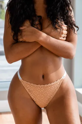Sand Lace Magic Thong