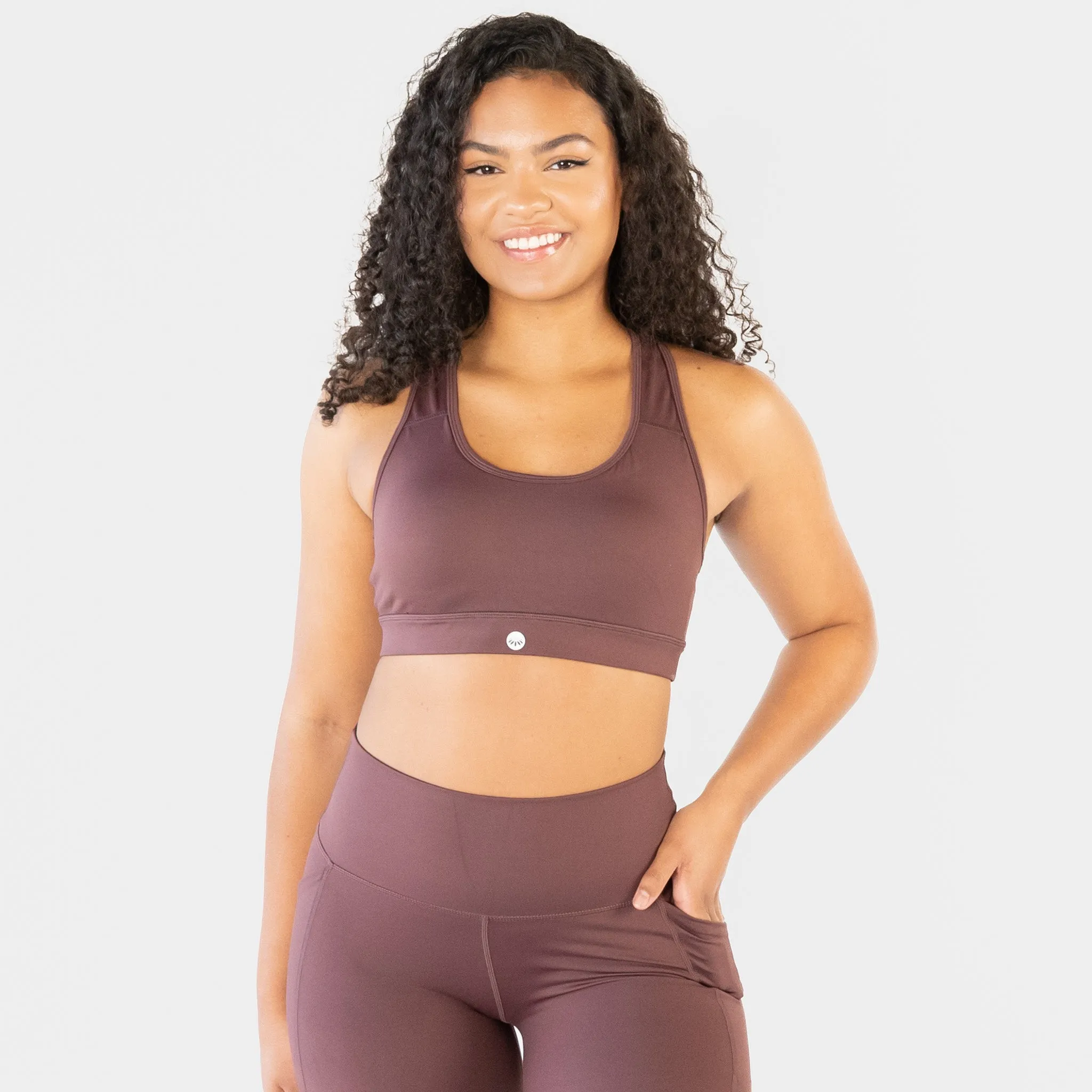 Sarah Sports Bra - Fossil