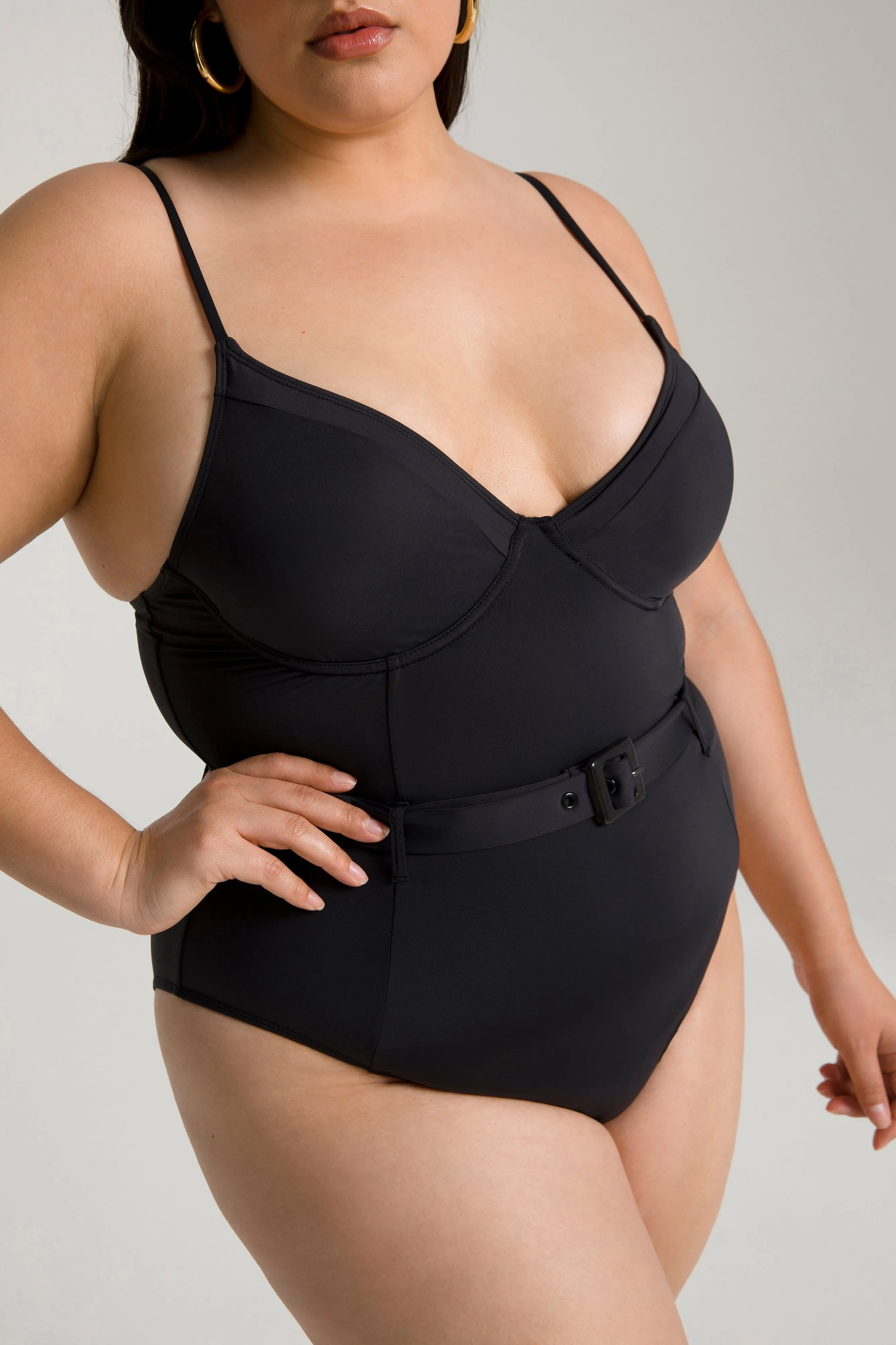SHOWOFF ONE-PIECE | BLACK001