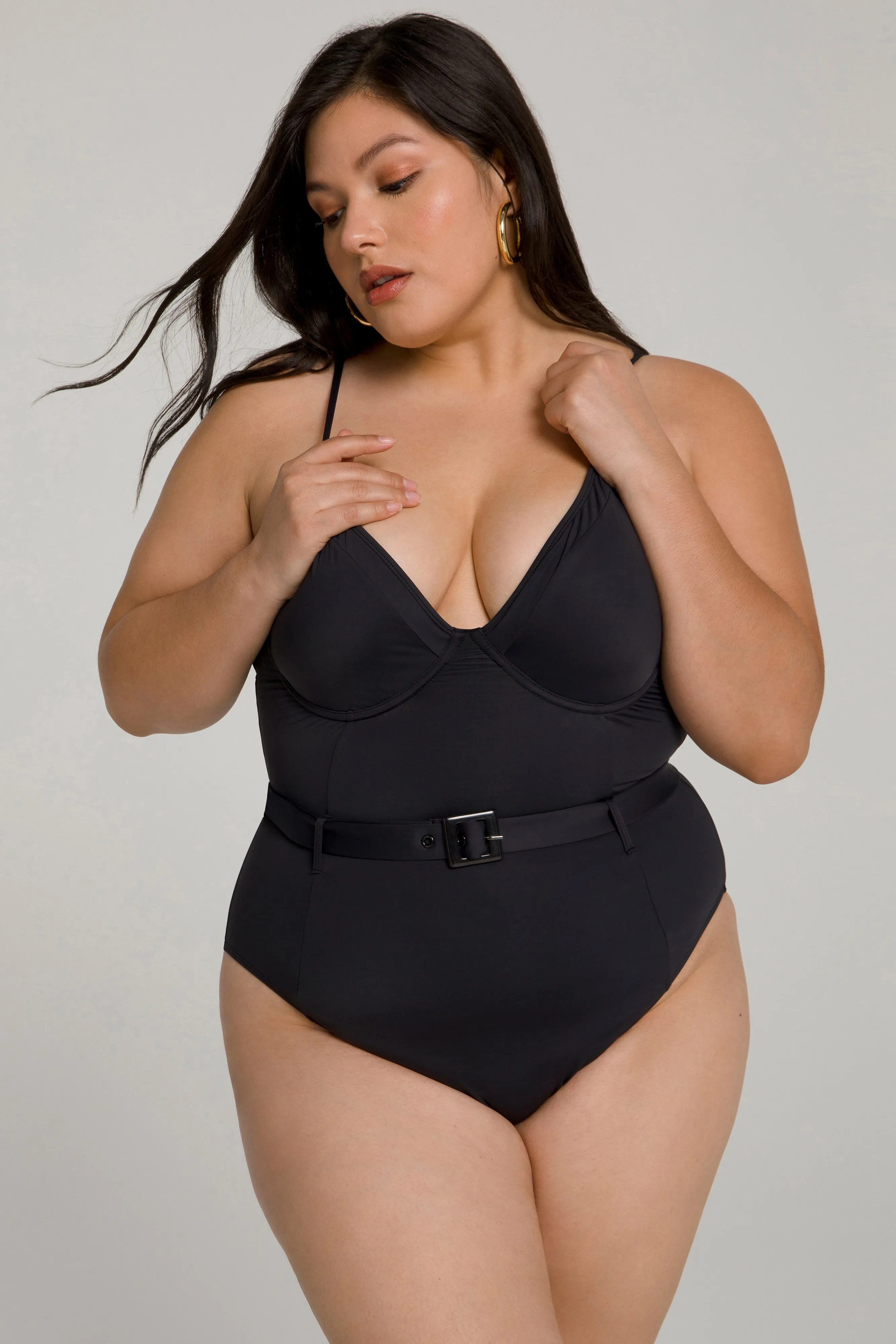 SHOWOFF ONE-PIECE | BLACK001