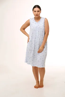 Sleeveless Carnation Nightie