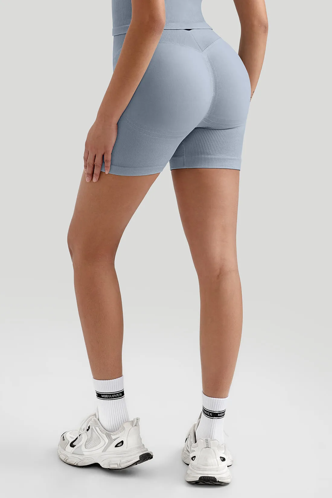 V Waist Tummy Control Seamless Short