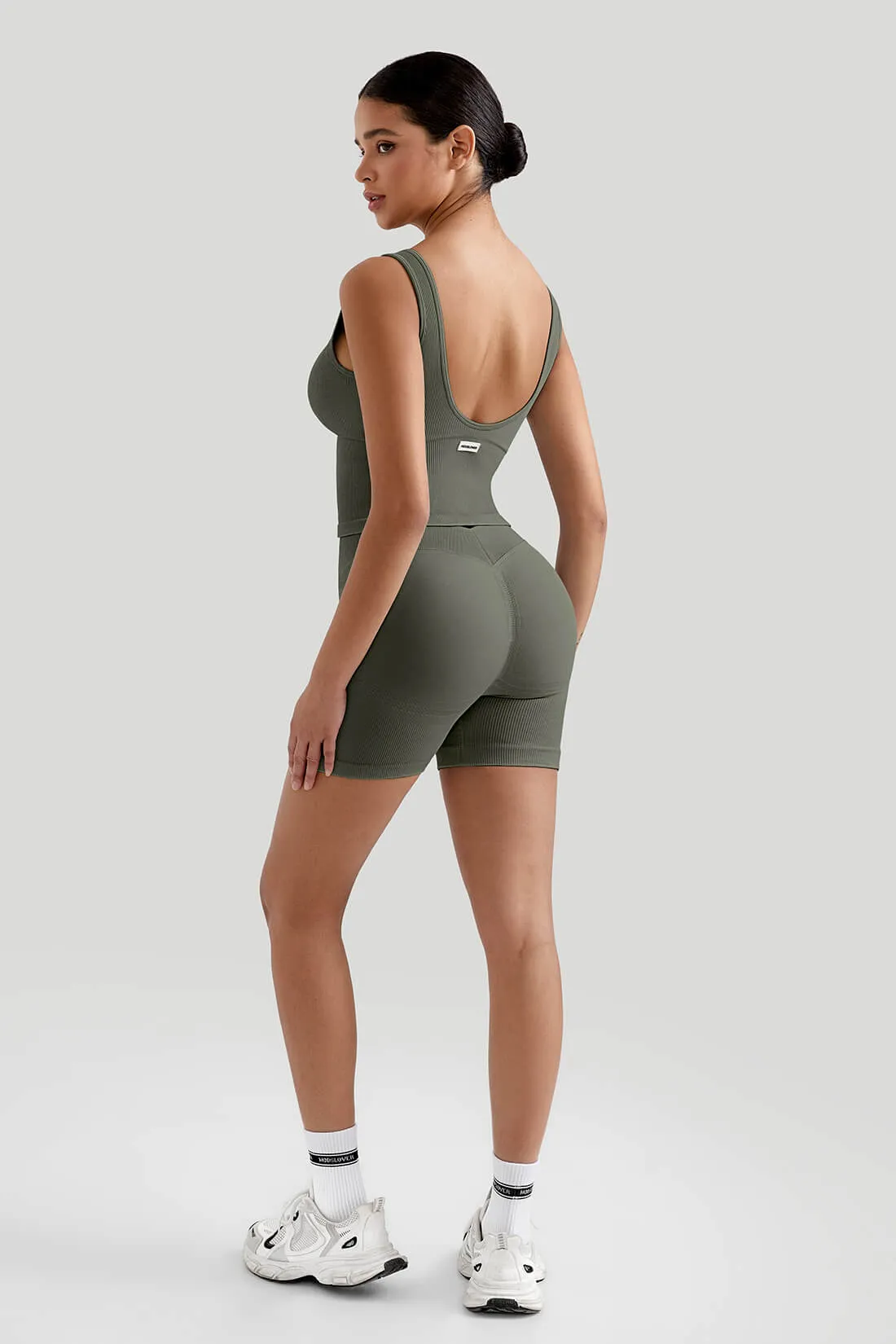 V Waist Tummy Control Seamless Short