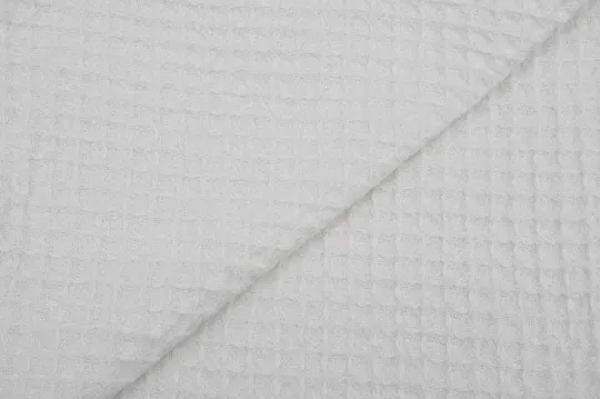 WAFFLE STONE WASHED BATHROBE