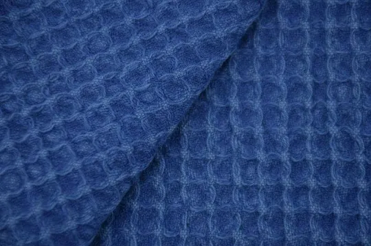 WAFFLE STONE WASHED BATHROBE
