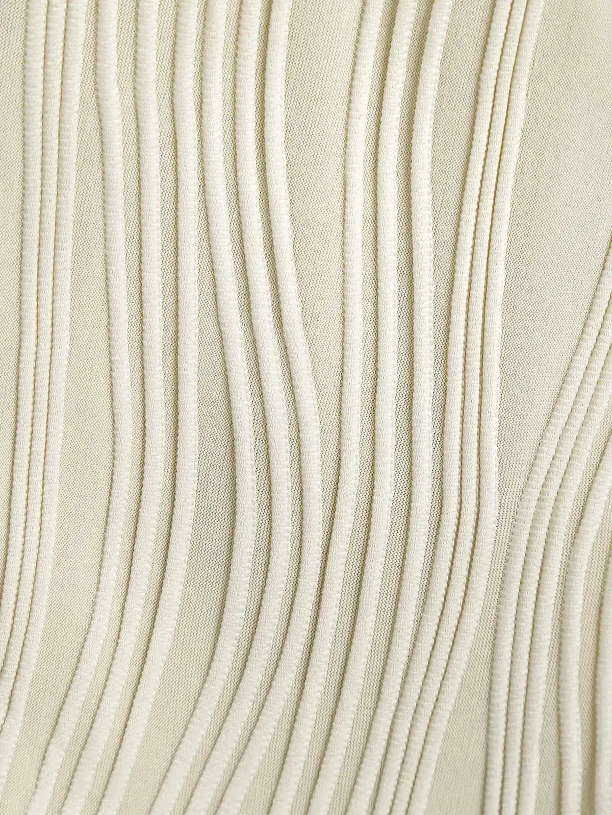 Wavy Striped Wired Cup Bikini Set