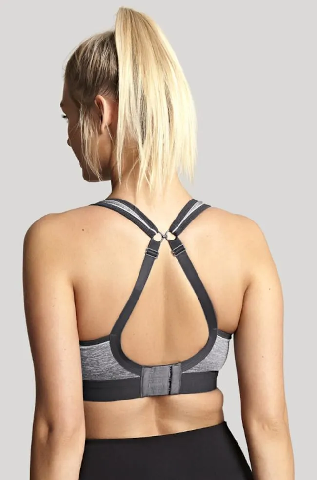 Wirefree Sports bra (Charcoal Marle)